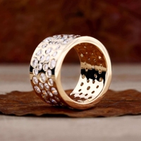 0,5-3 Karat runder, im Labor gezüchteter Diamant-Verlobungs- und Ehering mit breitem Band, 10K/14K/18K Massivgold, IGI-zertifiziert, CVD/HPHT, individuell anpassbar