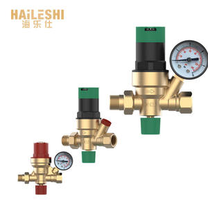 Válvula de Suministro de Agua Automática de Latón, Válvula Reductora de Presión Ajustable para Reguladores de Presión de Aire Acondicionado Central - Product Image 1