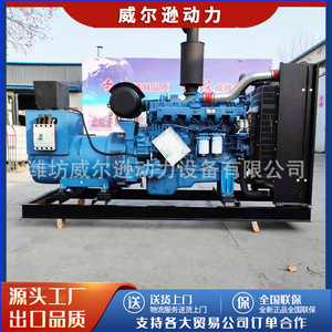 Grupo electrógeno diésel Yuchai de 300 kW, 400 V, 50 Hz, 1500 rpm para construcción y energía de respaldo en aeropuertos - Product Image 5