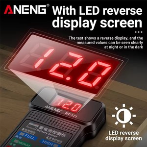 Testeur de batterie multifonctionnel ANENG BT-171 pour l'industrie de l'entretien automobile, affichage numérique 12V/220V, avec indice de protection IP55 - Product Image 3