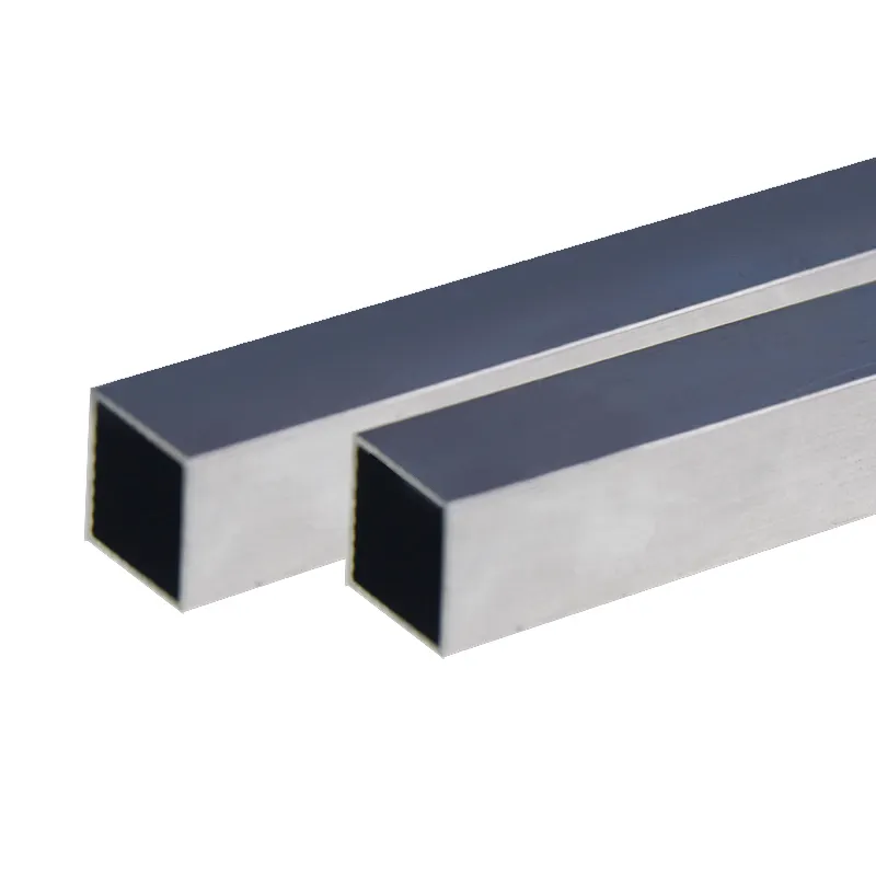 Анодированная Алюминиевая квадратная трубка с пользовательской экструдированной трубкой прямоугольная 30*15 для алюминиевого профиля
