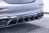 Diffuseur arrière en fibre de carbone de haute qualité style AE, séparateur de pare-chocs arrière pour Mercedes Benz W213 E63S AMG 2019+
