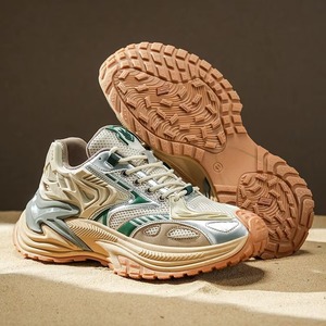 Zapatillas deportivas casuales de estilo coreano para hombre 2025, diseño Mecha Torre Rattlesnake, con aumento de altura, de punto grueso, versátiles para primavera - Product Image 6