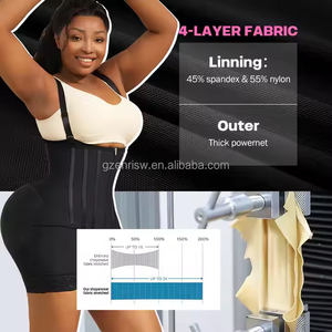 Prendas de compresión postoperatorias verificadas 3XL, moldeadores de liposucción, <span class=keywords><strong>Faja</strong></span> BBL, levantador de glúteos, ropa moldeadora colombiana, Fajas cortas - Product Image 5