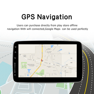 MTK8227 유니버설 1 딘 9 10.1 인치 안드로이드 멀티미디어 플레이어 자동차 DVD 플레이어 프레임 회전 360 도 자동차 회전 자동차 라디오 - Product Image 4