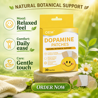 Fabricant de patchs bien-être à marque privée sur mesure OEM ODM, patchs corporels à base de plantes pour les marques de bien-être