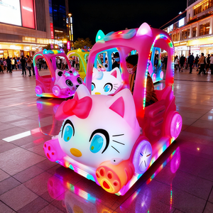 Voiture de manège électrique 24V pour enfants, type voiture tamponneuse, lumineuse, avec télécommande, pour l'extérieur, Gabon - Product Image 1