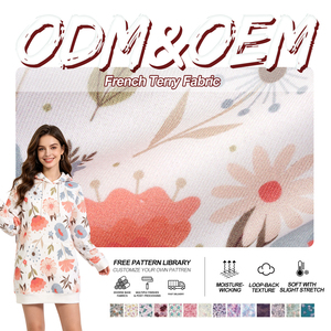 <span class=keywords><strong>Tissu</strong></span> tricoté imprimé tendance, jersey léger en coton, <span class=keywords><strong>tissu</strong></span> imprimé personnalisé en coton biologique pour la production de vêtements quotidiens - Product Image 2