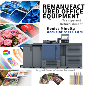 Unité de tambour de toner, rouleaux d'alimentation OPC et unité de tambour de charge Corona reconditionnés pour imprimantes-copieurs Konica Minolta C1060/C1070 – Occasion - Product Image 1