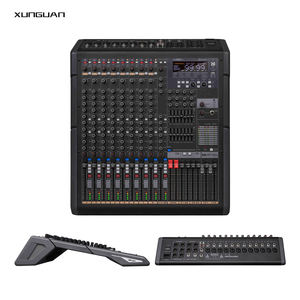 Consola de Audio Profesional Serie TFP, Mezclador de DJ de 10/14/18/24 Canales con 99DSP, 7EQ, 4AUX, BT, <span class=keywords><strong>MP3</strong></span>, Tarjeta de Sonido, Grabación para PC - Product Image 1