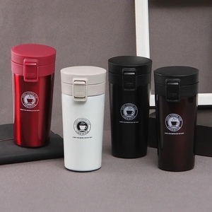 Tumbler per Caffè Classico Prima Generazione, Tazza Isolata Sottovuoto in Acciaio Inox 304, Coperchio Pop-Top, Bottiglia d'Acqua Portatile per Uso Quotidiano - Product Image 3