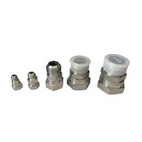 Adaptateur hydraulique droit en acier au carbone et acier inoxydable à performance stable, joint d'étanchéité haute performance
