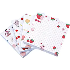 Stationery School Supplies Paper Posted It Sticky Note Pad Wholesale Cute Memo Pads Kawaii Sticky Notes