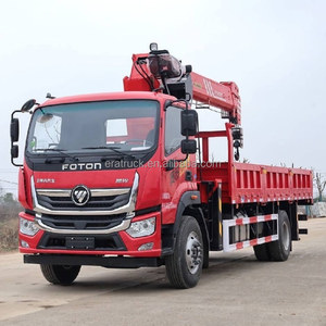 Grúa montada en camión FOTON MATE 12 14 toneladas 4x2, modelo popular en Arabia Saudita, con motor potente, nueva, en venta. - Product Image 4