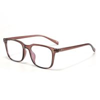Gafas con Filtro de Luz Azul, Montura Cuadrada, Gafas Anti Luz Azul para Computadora, Sin Graduación