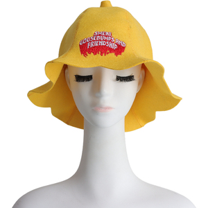 หมวกซาวน่าขน100% ฉนวนกันความร้อนแบบนิ่มหมวกซาวน่าขนสัตว์สำหรับผู้ใหญ่ผู้ชายและผู้หญิงอุปกรณ์สปาป้องกันศีรษะหมวกซาวน่า - Product Image 1