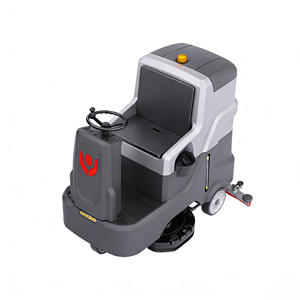 เครื่องขัดพื้นแบบนั่งขับ CleanHorse รุ่นใหม่ ใช้พลังงานแบตเตอรี่ แรงดัน 24V ความกว้างการทำความสะอาด 770 มม. ความจุ 90 ลิตร ขับเคลื่อนด้วยตัวเอง - Product Image 6
