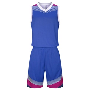 Conjuntos de uniformes de ropa deportiva de baloncesto de nuevo diseño para hombres-Pantalones cortos de verano informales y Jersey de talla grande transpirable y fresco - Product Image 2