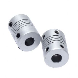 Accouplement flexible en alliage d'aluminium JRL OEM pour moteur d'imprimante 3D (structure mâchoire/araignée) – Garantie 3 ans - Product Image 5