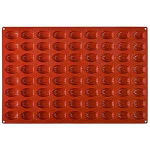 MUYULINS Factory 72-Hole DIY Cookie Madeleine Shell Cake LFGB Platinum Food-Grade <b>Silicone</b> Pastry <b>Baking</b> Mold - Product Image 6