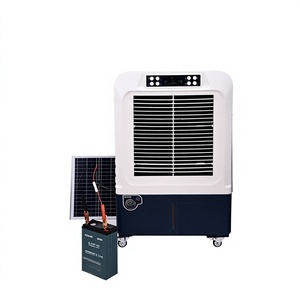 Ventilateur de refroidissement évaporatif industriel <span class=keywords><strong>mobile</strong></span> avec alimentation AC/DC, <span class=keywords><strong>climatiseur</strong></span> portable - Product Image 1