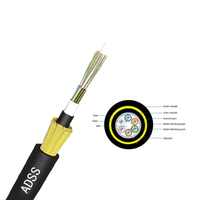 Câble de fibre optique GETEKnet extérieur ADSS ASU GYTS monomode G652D mini FTTH 12 24 48 144 cœurs 4km GYXTW