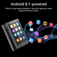 Reproductor de Música Mp3 HBNKH 2026 H-R930, Reproductor Portátil de Libros Electrónicos, Canciones de Alta Fidelidad, Reproductor de Videojuegos Mp5 Android con Cámara Digital