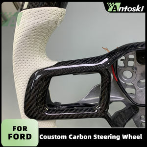 Personalizado 2023-2025 para <span class=keywords><strong>Ford</strong></span> Shelby <span class=keywords><strong>Mustang</strong></span> 7th LED RPM Actualización interior con fibra de carbono personalizada y volante - Product Image 3