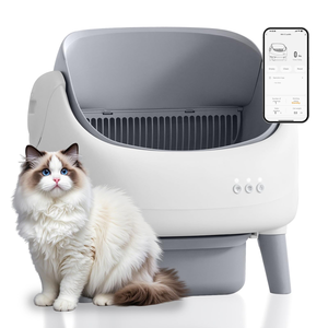 OEM Self-Cleaning Electric <b>Cat</b> Litter <b>Box</b> with Timed App Control No Smell Automatic Toilet Easy Clean 20L Inner Space - Product Image 1