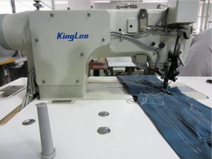 Nueva Máquina de Coser Computarizada Programable de Cama Plana con Doble Aguja y Puntada de Seguridad con Engranaje para Jeans y Bolsos de Cuero - Product Image 4