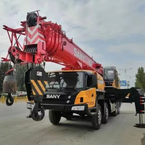 High Efficiency Used Sany 90 Ton All Terrain Truck <b>Crane</b>, Low Working Hour Heavy Lifting Machinery - Product Image 1