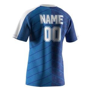 T-shirt de sport pour homme à col en V, personnalisable, pour entraînement et équipe, maillot de rugby vert, vente en gros à prix abordable - Product Image 4