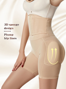 Ladies Body Shaper Abdominal Butt Lifter Hip Enhancer Culotte amincissante extensible à taille haute - Product Image 5