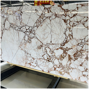 แผ่นหินอ่อนสีชมพู Calacatta Rosso ขัดเงาสำหรับปูพื้นห้องน้ำ ห้องครัว และเคาน์เตอร์ในโรงแรมหรูและบ้านพักตากอากาศระดับไฮเอนด์ - Product Image 4