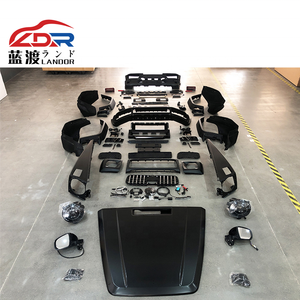 Bộ Dụng Cụ Cơ Thể Cho Mercedes Benz <span class=keywords><strong>G</strong></span>-<span class=keywords><strong>Class</strong></span> G500/G550/W463 2000-2018 Thay Đổi Để W464 B Phong Cách Bumper LED Đèn Pha Đèn Hậu Mui Xe Fender - Product Image 2