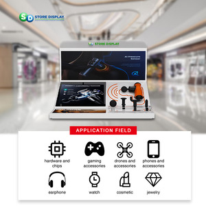 10.1 inch LCD thông minh Acrylic hiển thị đứng mỹ phẩm Sản phẩm bán lẻ cửa hàng trung tâm mua sắm bàn thúc đẩy hiển thị đứng - Product Image 4