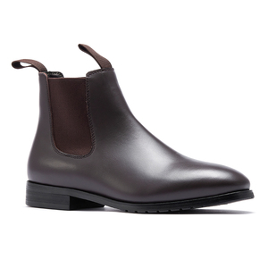 <span class=keywords><strong>Bottines</strong></span> <span class=keywords><strong>Chelsea</strong></span> Homme en Cuir Véritable, Doublure en Peau de Vachettes et Première de Propreté en Latex EVA, Semelle en Caoutchouc Brut, Modèle à Enfiler - Product Image 1