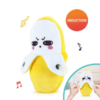 Jouet interactif créatif pour enfants, piano musical à induction en forme de banane, rembourré de coton PP super doux, Hot Toys