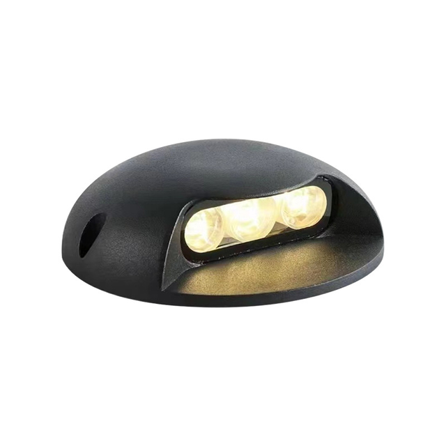 IP65 Waterproof 3W Outdoor LED Ground Step Lights Path Lamp Surface & Inground Light DC Power Supply for Garden Application