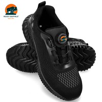 Chaussures de sécurité anti-écrasement à semelle coussinée Rocky Buffalo Fashion Design