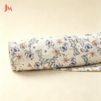 Tissu en popeline 100 % coton biologique tissé, imprimé numériquement, matériau écologique pour chemises, robes et jupes pour filles - Vente chaude