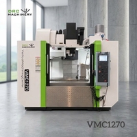 Centre d'usinage vertical CNC 5 axes haute précision DRC pour le traitement des métaux VMC1270 TAIWAN