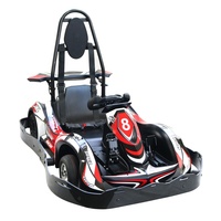Go Karts Eléctricos de Carreras de Alta Velocidad con Doble Motor para Adultos, 1500W, Control Remoto y por Aplicación, Temporizador de 5/10 Minutos, Experiencia de Karting
