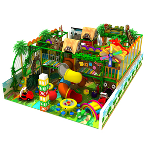 Centro giochi per bambini set gioco morbido attrezzature per bambini parco giochi al coperto con scivoli e pozzi di palla per i centri commerciali - Product Image 4