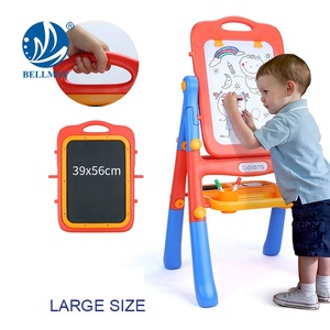 Bemay giocattolo per bambini in plastica a doppio lato lavagna, <span class=keywords><strong>piede</strong></span> lungo tavolo da <span class=keywords><strong>disegno</strong></span> magnetico giocattolo con supporto per bambini - Product Image 3