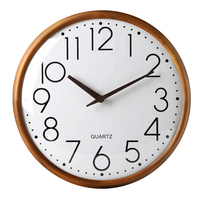 Horloge murale en bois de style nordique, design simple, silencieuse, sans tic-tac, décoration intérieure