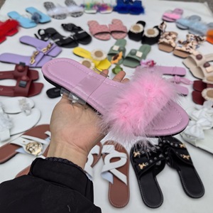 <span class=keywords><strong>Ciabatte</strong></span> da Donna Estive Nuovo Stile Fondo Piatto Moda Taglio Dritto <span class=keywords><strong>Ciabatte</strong></span> Fresche Antiscivolo Casual da Spiaggia - Product Image 3