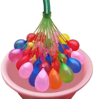 Ballons d'eau en latex de 3 pouces en gros, 111 pièces/sac, auto-scellants, remplissage rapide et bombes à eau magiques pour l'été en extérieur