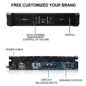 Amplificador de Potencia de Audio de Clase TD con Control de <span class=keywords><strong>VPL</strong></span>/Puente/Ganancia de 8800 W, Fabricante de Audio, Amplificador de Bajos para Subwoofer de 2 Canales - Product Image 3