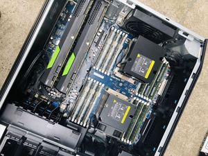 Station de travail de bureau Z8G4 haute performance tour Xeon 4214 avec 8 Go de mémoire Stockage 64 Go PC graphique phare utilisé mais en stock - Product Image 4